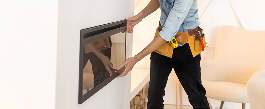 Metal Fireplace Installation in Middletown, New York