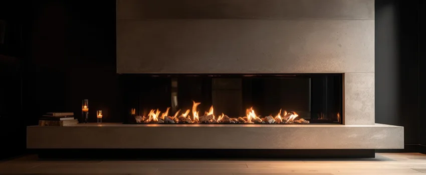 Gas Fireplace Ember Bed Design Services in Middletown, New York
