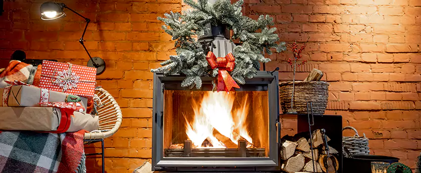 Travis Industries Linear Gas Fireplace Installation in Middletown, New York