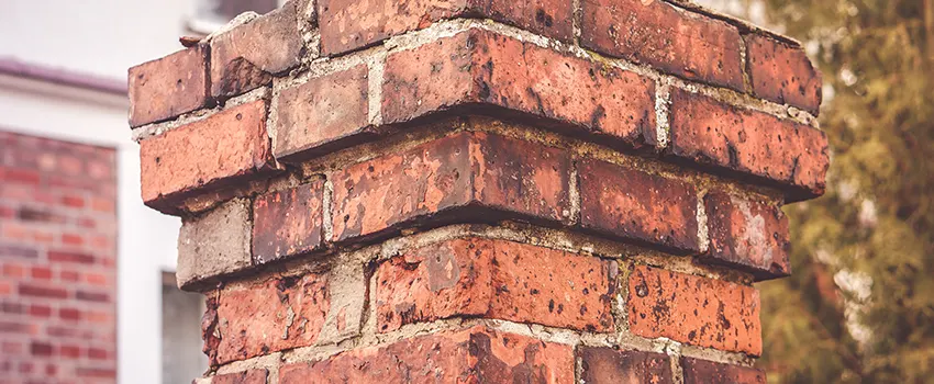 Cracked Chimney Bricks Repair Cost in Middletown, New York