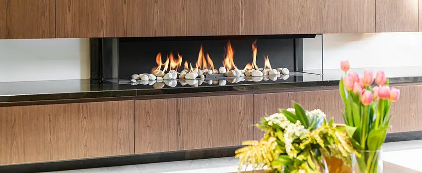 Double-height Fireplace Design Refurbishment in Middletown, New York