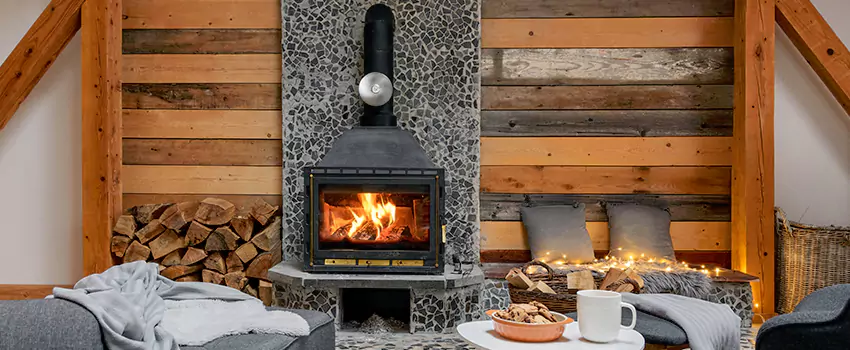 Thelin Hearth Products Direct Vent Gas Stove Fireplace Inspection in Middletown, New York